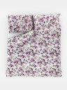 Kvalitex Französische Baumwollbettwäsche PROVENCE COLLECTION 240x200, 70x90cm Daniela lila