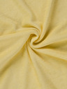 Kvalitex Frottee-Bettlaken 120x200cm cremefarben Kvalitex