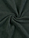 Kvalitex Frottee-Spannbettlaken 140x200cm schwarz Kvalitex