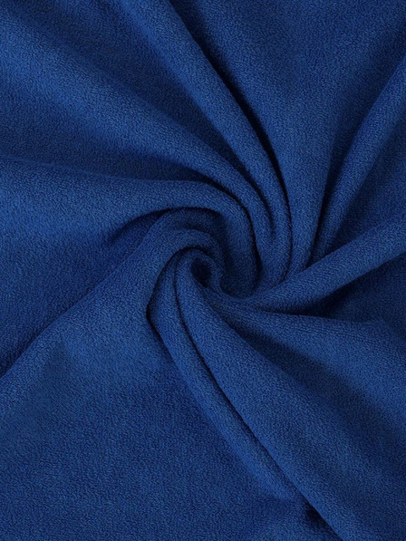 Kvalitex Doppel-Frottierbettlaken 180x200cm dunkelblau Kvalitex