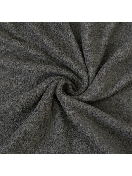 Kvalitex Frottiertuch 120x200cm dunkelgrau Kvalitex