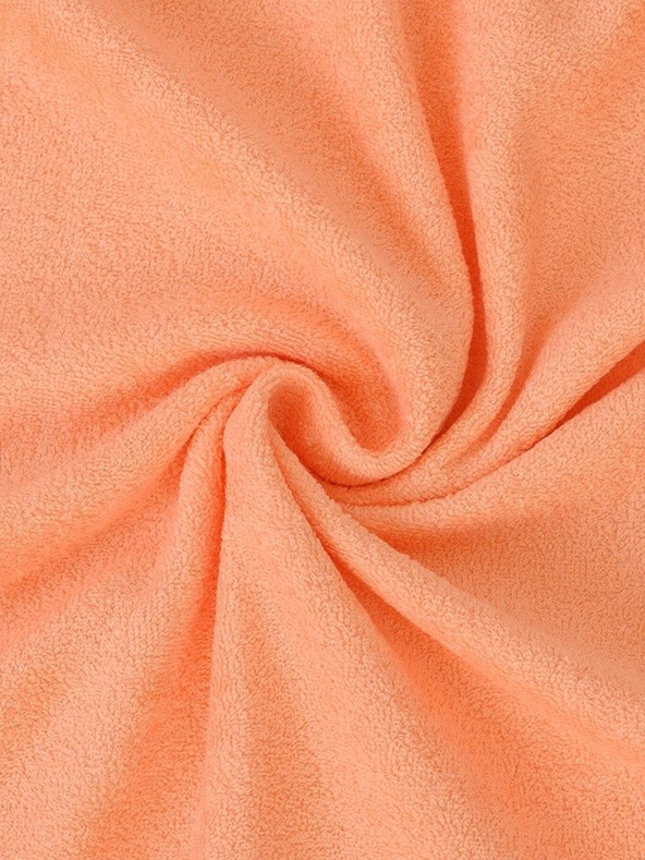 Kvalitex Frottee-Spannbettlaken 220x200cm lachs Kvalitex