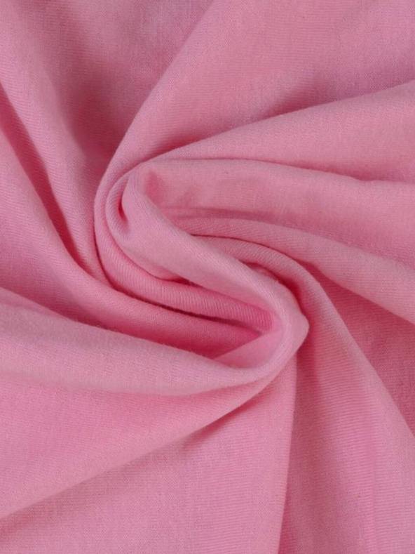 Kvalitex Jersey Einzelbettlaken 120x200cm rosa