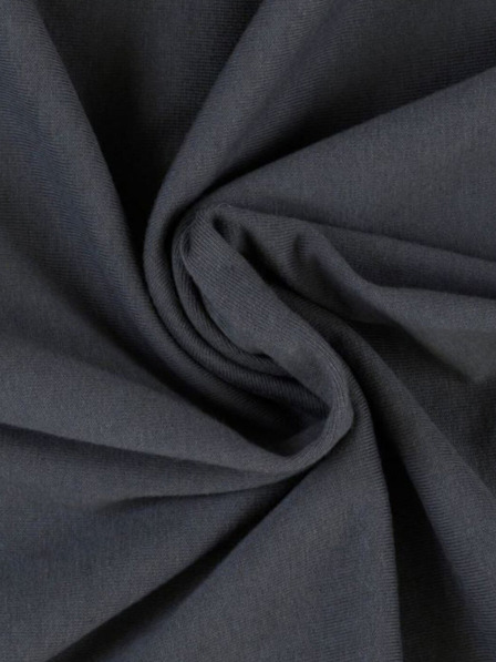 Kvalitex Jersey Doppelbettlaken 200x200cm dunkelgrau