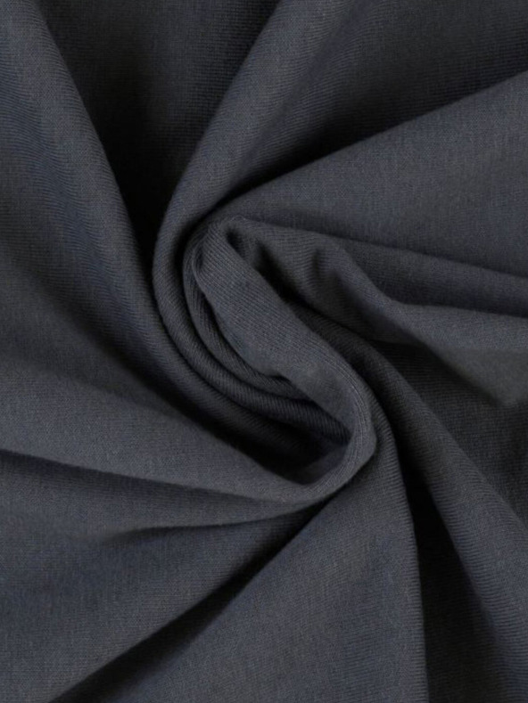 Kvalitex Jersey Doppelbettlaken 200x200cm dunkelgrau