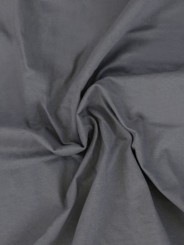 Kvalitex Jersey Laken mit Lycra Einzelbett 90x200cm dunkelgrau Kvalitex