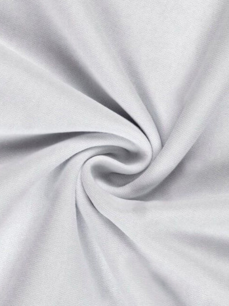 Kvalitex Jersey-Spannbettlaken Einzelbett 120x200cm weiß
