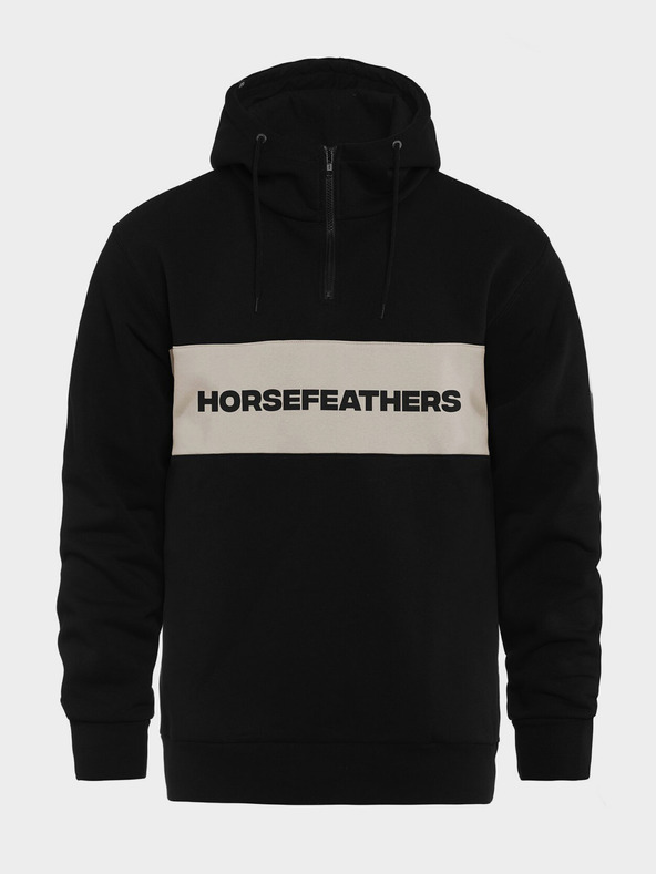 Horsefeathers Fulton Sweatshirt - schwarz Größe XL HORSEFEATHERS