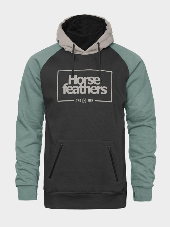 Horsefeathers Sweatshirt Sherman II - grau Größe M HORSEFEATHERS