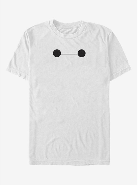ZOOT.Fan Weißes Herren Disney Baymax Gesicht T-Shirt