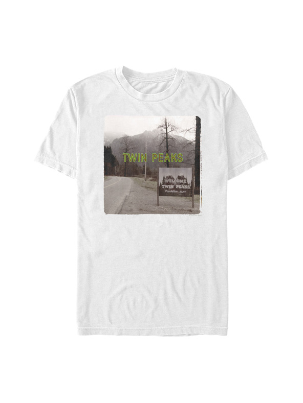 ZOOT.Fan Weißes Herren T-Shirt mit Paramount-Zeichen
