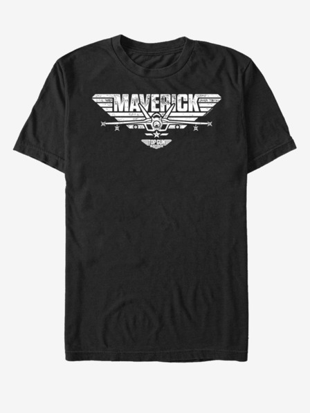 ZOOT.Fan Schwarzes Unisex Paramount T-Shirt White Maverick