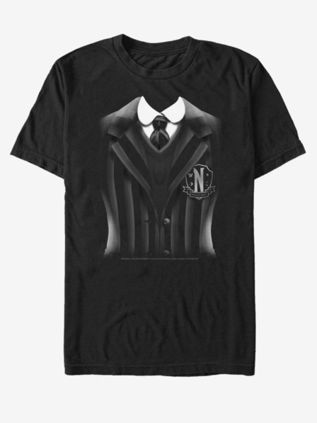 ZOOT.Fan Schwarzes Unisex-T-Shirt für Männer MGM Mittwoch