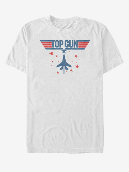 ZOOT.Fan Weißes Unisex-T-Shirt Paramount Top Gun T-shirt