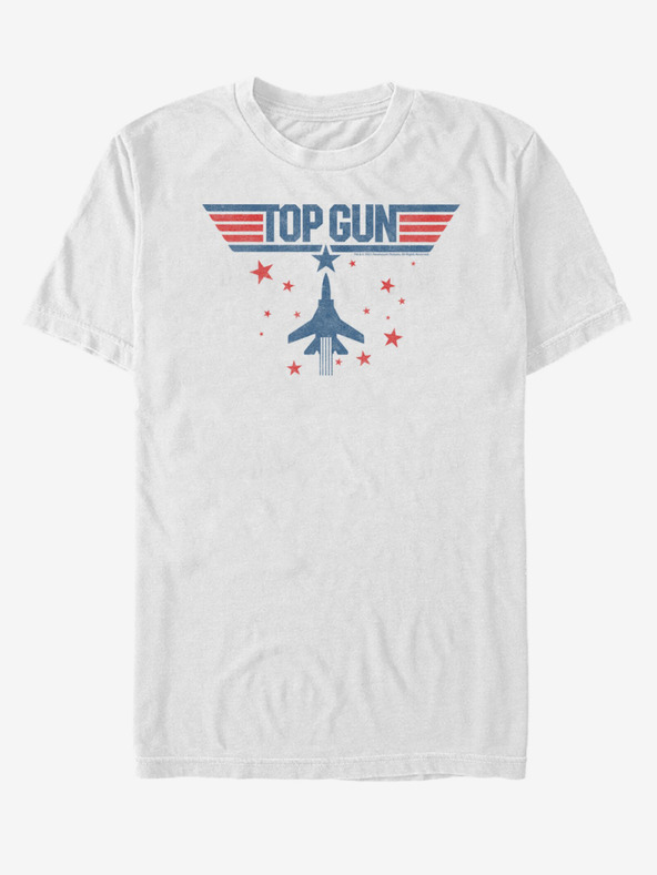 ZOOT.Fan Weißes Unisex-T-Shirt Paramount Top Gun T-shirt