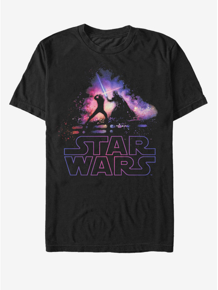 ZOOT.Fan Schwarzes Herren Star Wars Crossing Sabers T-Shirt