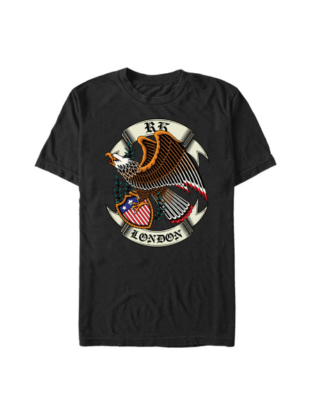 ZOOT.Fan Schwarzes RK London Patriot-T-Shirt
