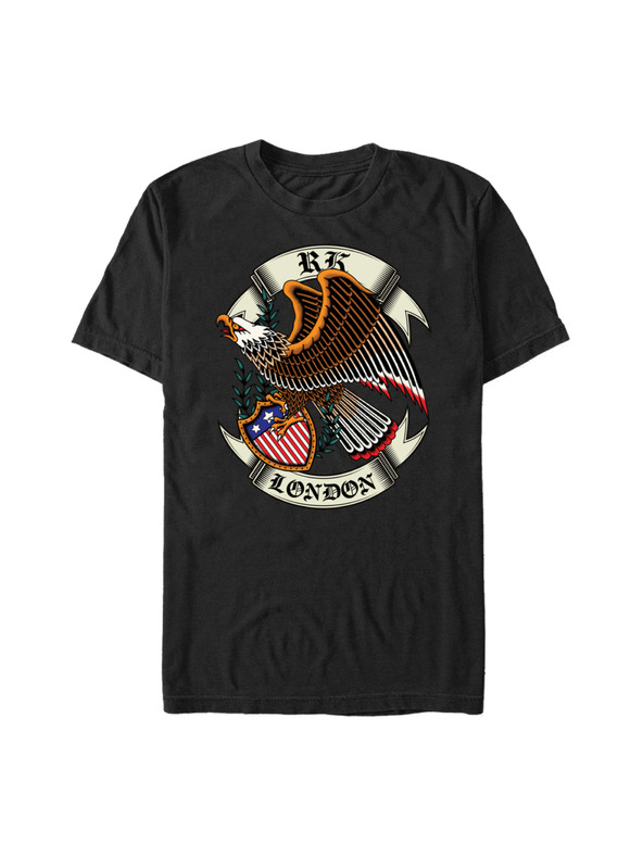 ZOOT.Fan Schwarzes RK London Patriot-T-Shirt