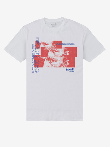 ZOOT.Fan Weißes T-Shirt apoh London apoh Van Gogh Die Sterne