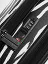 Heys Schwarz-weißer Reisekoffer mit Tiermuster Heys EZ Fashion M Zebra