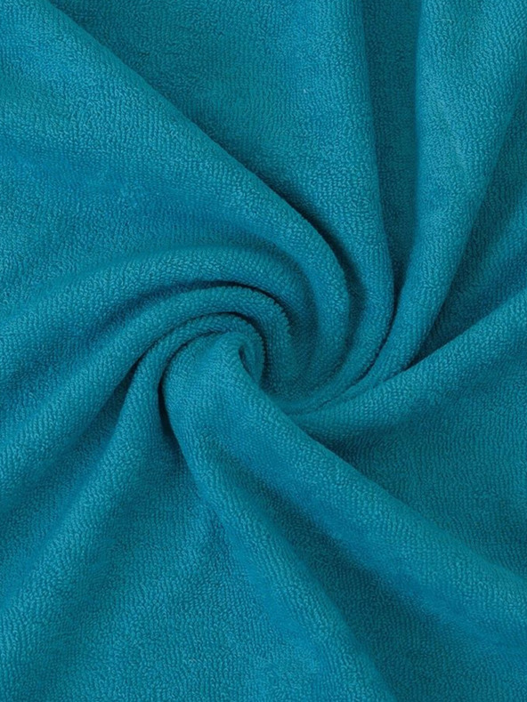 Kvalitex Frottee Einzelbettlaken 100x200cm türkis Kvalitex