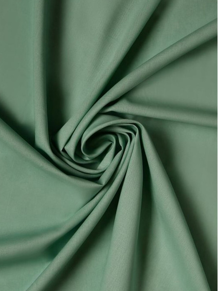 Kvalitex Baumwoll-Spannbettlaken 90x200cm grün Kvalitex