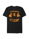 ZOOT.Fan Schwarzes Herren T-Shirt Disney Scary Good Looks