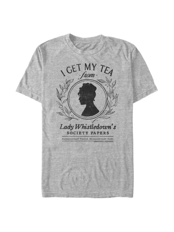 ZOOT.Fan Graues Herren Netflix Whistledown Tee T-Shirt