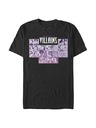 ZOOT.Fan Schwarzes Herren T-Shirt Disney Periodic Villains