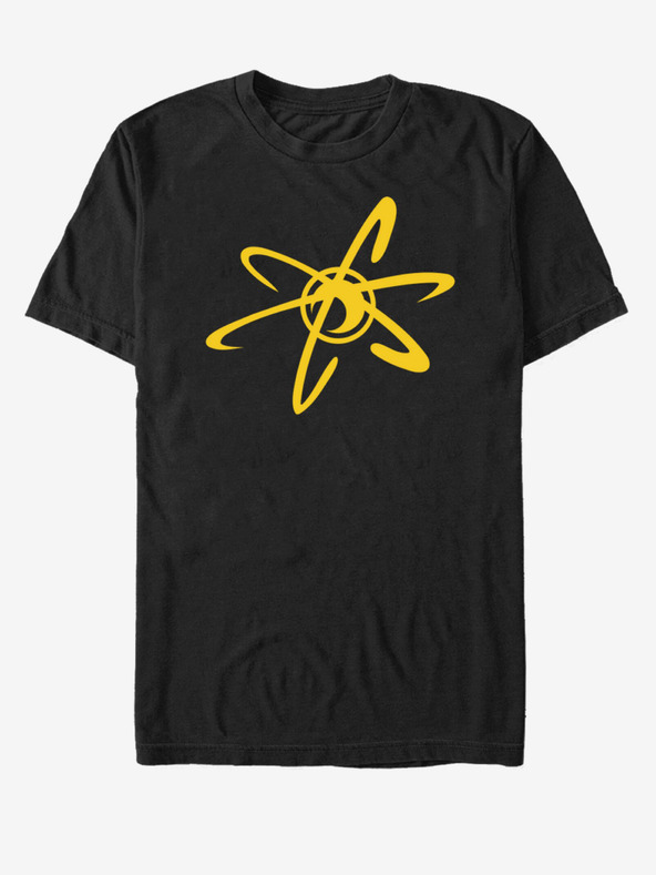 ZOOT.Fan Schwarzes unisex Nickelodeon Neutron Logo T-Shirt