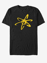 ZOOT.Fan Schwarzes unisex Nickelodeon Neutron Logo T-Shirt