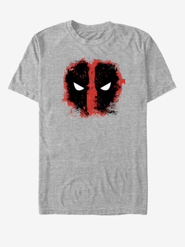 ZOOT.Fan Grau meliertes Unisex-T-Shirt Marvel Dead Eyes