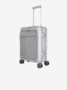Travelite Travelite Next 4w S Fronttasche Silber Reisekoffer