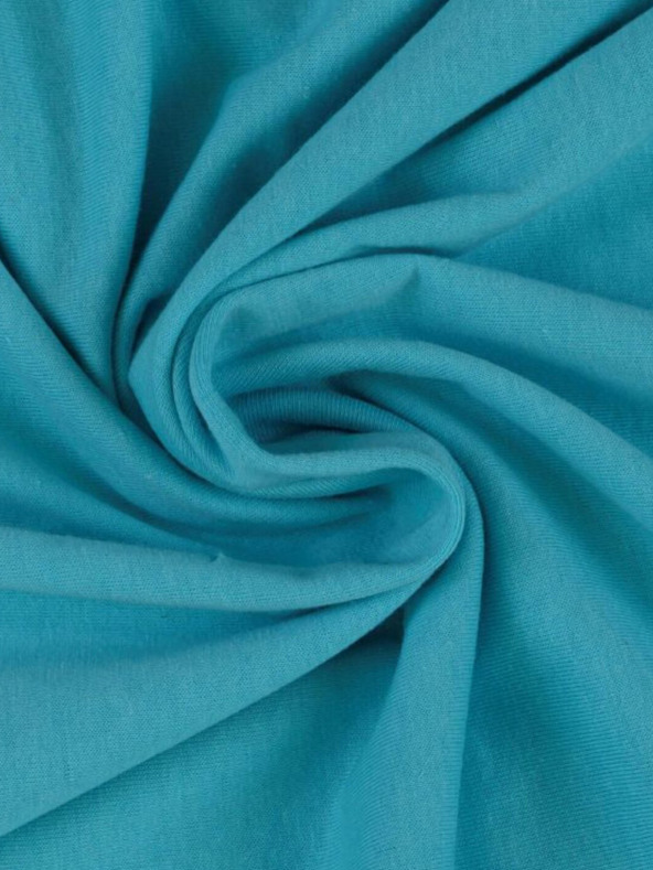 Kvalitex Jersey Bettlaken 160x200cm türkis Kvalitex