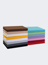 Kvalitex Jersey Einzelblatt 100x200cm dunkelbraun