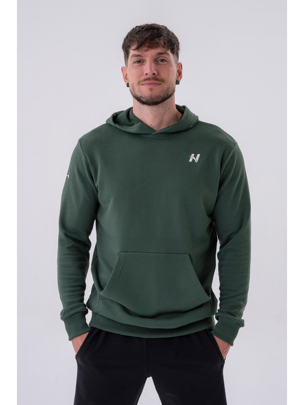 Nebbia Sweatshirt mit Kapuze und Fronttasche 331 Nebbia