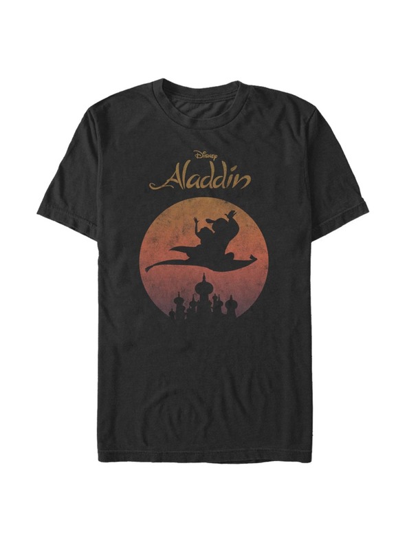 ZOOT.Fan Schwarzes Herren-T-Shirt Disney Flying High