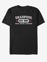 ZOOT.Fan Schwarzes Unisex Marvel Athletic Merc-T-Shirt