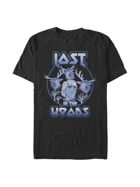 ZOOT.Fan Schwarzes Herren T-Shirt Disney Lost Kristoff Band Tee
