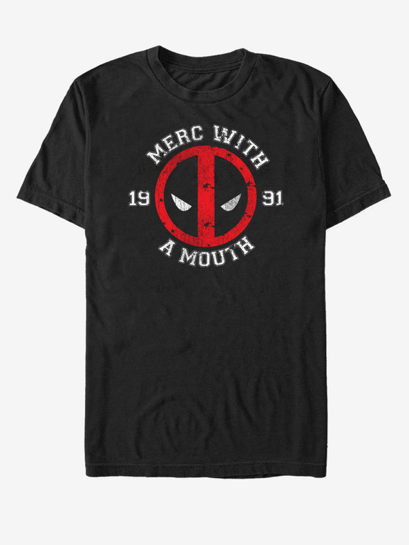 ZOOT.Fan Schwarzes Unisex T-Shirt Marvel Merc