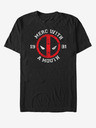 ZOOT.Fan Schwarzes Unisex T-Shirt Marvel Merc