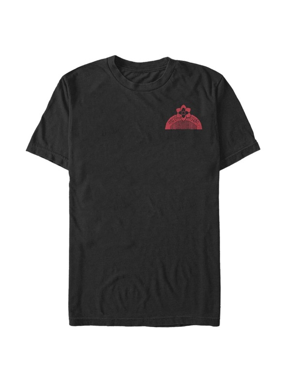 ZOOT.Fan Schwarzes Herren Disney Mulan Kamm-Taschen-T-Shirt