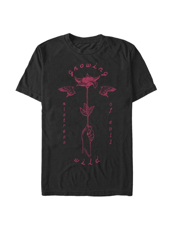 ZOOT.Fan Schwarzes Herren T-Shirt Disney Wachsende Wildrose