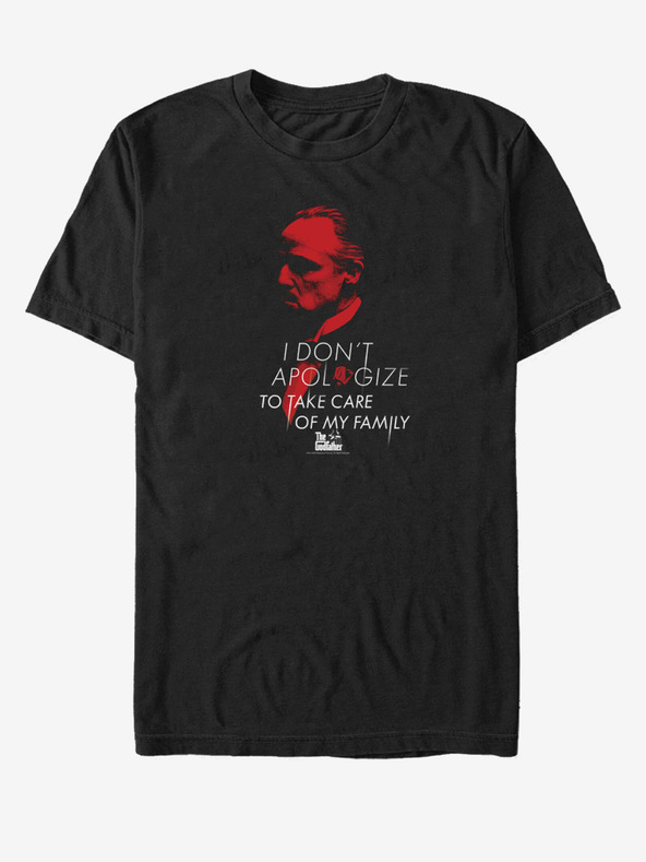 ZOOT.Fan Schwarzes Unisex Paramount I Don't Apologize Bold T-shirt