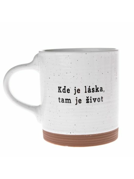 Casa de Engel Keramische Tasse CZ, 500ml, 12/36