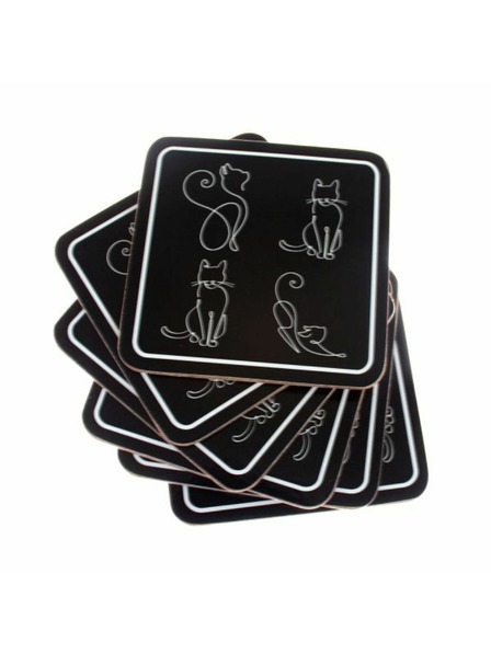 Casa de Engel Cork Coasters - Set of 6, 0/60