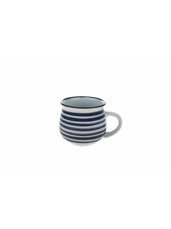 Casa de Engel Keramische Tasse mit Punkten, 230ml, 12/48