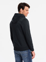 Ombre Clothing Herren Baumwoll-Sweatjacke BASIC Ombre Clothing