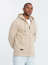 Ombre Clothing Herren Baumwoll-Sweatjacke BASIC Ombre Clothing