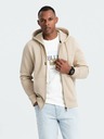 Ombre Clothing Herren Baumwoll-Sweatjacke BASIC Ombre Clothing